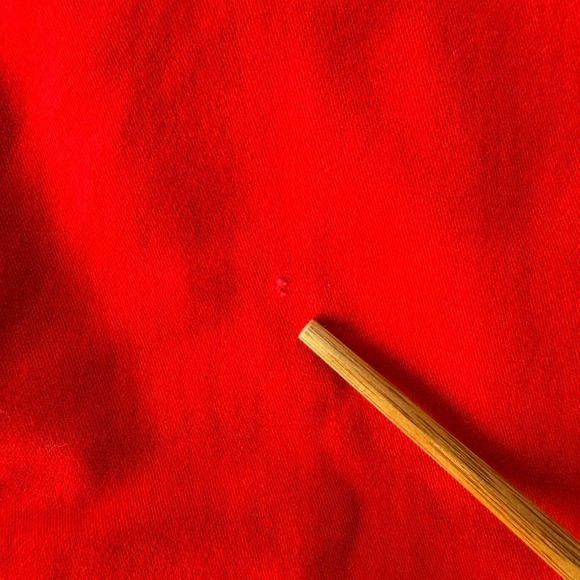 U.S. Polo Assn. Womens Red Chino Shorts Floral Trim Size 10/12 Casual 36W - Picture 5 of 16